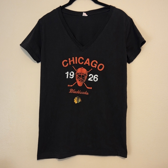 Chicago Blackhawks Hockey Tee - Picture 1 of 3